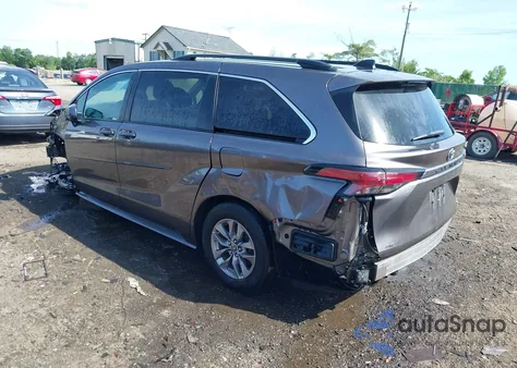 2022 Toyota Sienna Le from USA, damaged, VIN 5TDBSKFC1NS049616